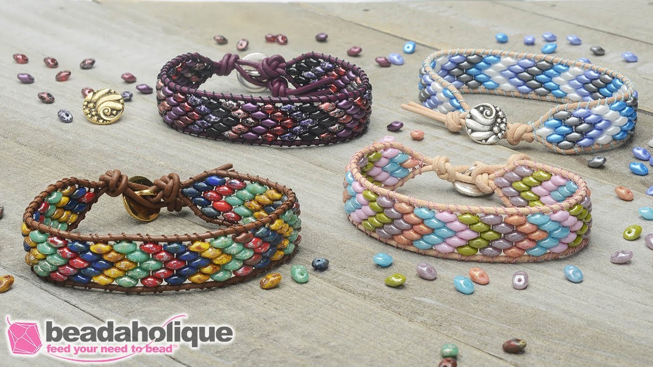 How to Make the SuperDuo Wrapit Loom Bracelet Kits by Beadaholique