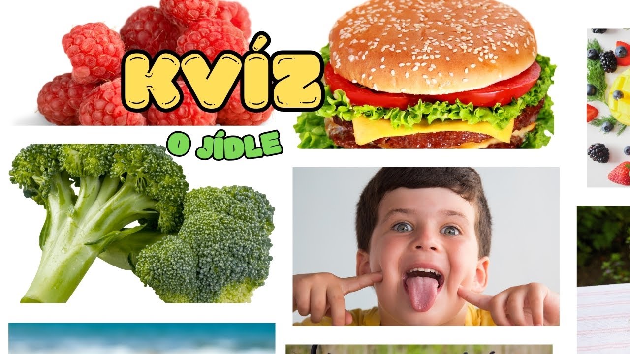 🧡 KVÍZ o JÍDLE 🍎 Zábavné vzdělávací video o děti o zdravém a nezdravém jídle 🥑 Proč to jíme? Hádanky