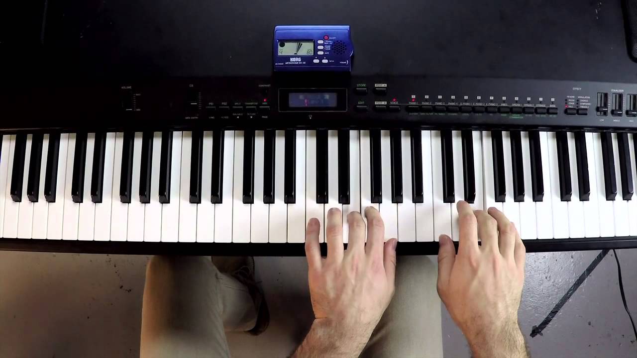 Hanon Piano Exercise 19 Demo -- *Fun and Hard*