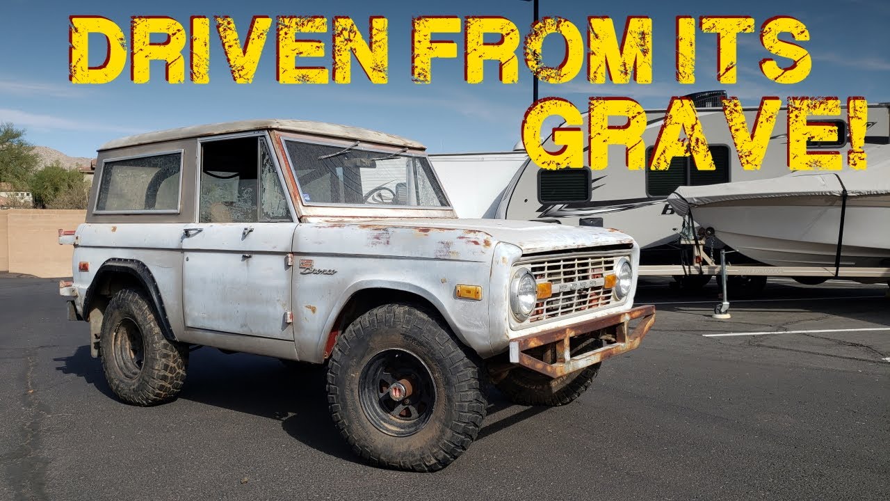 ABANDONED Bronco Saved After 10 YEARS in a Storage Lot! Will it Run and Drive?? - Part 2