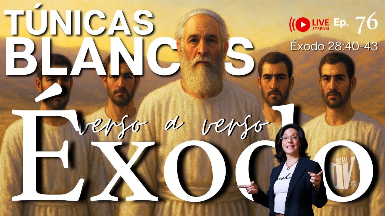[#76] VESTIDO 😨 o desnudo? La verdad oculta de la 🛡️ ARMADURA espiritual Éxodo 28:40-42