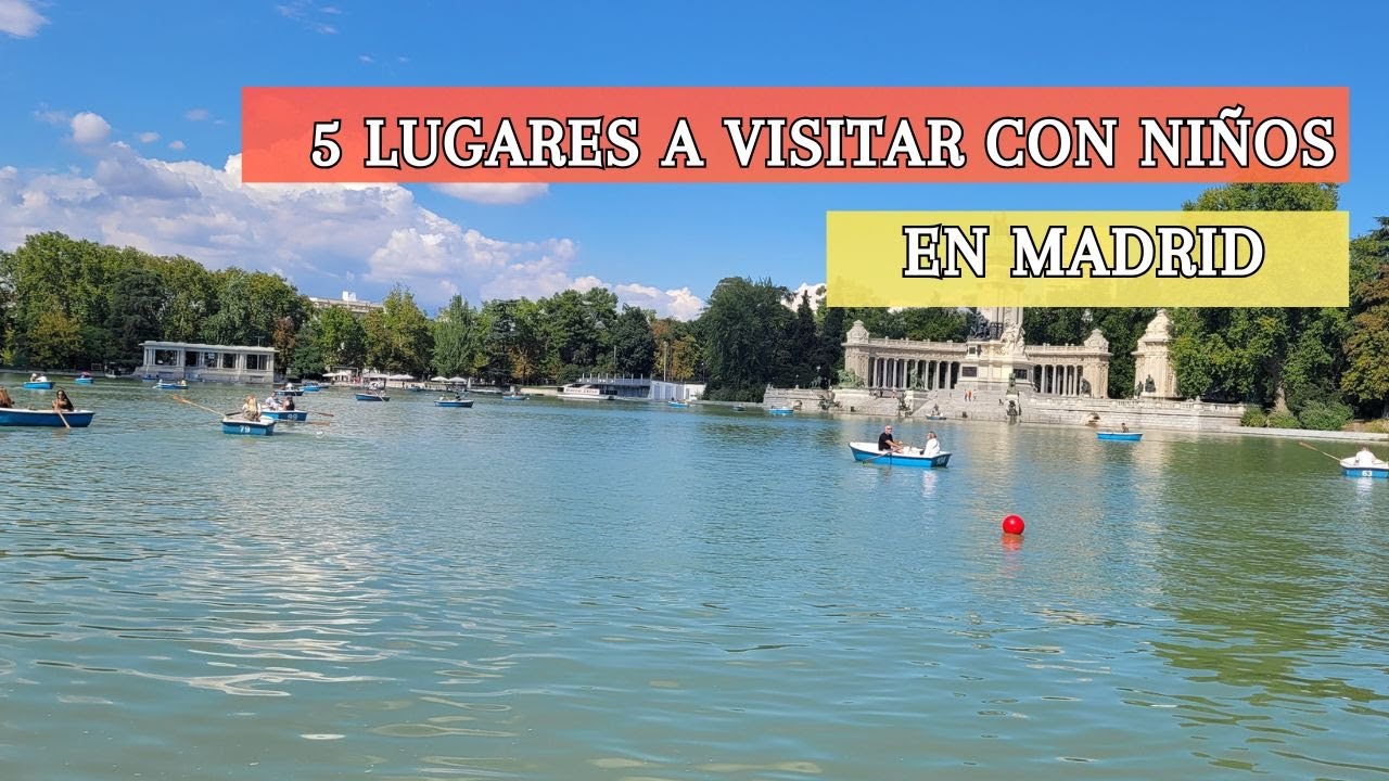 🌍MADRID: 5 Lugares para visitar con niños en esta hermosa ciudad🧳