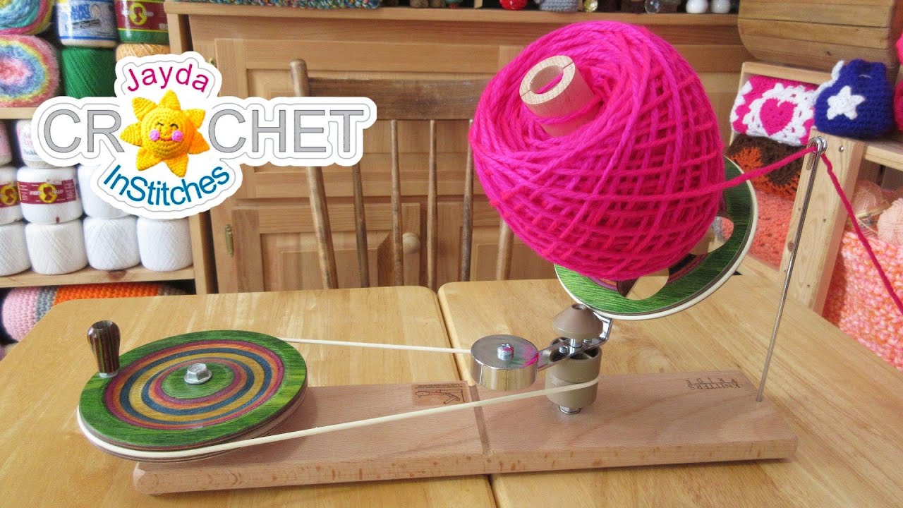 Knitters Pride Mega Wool Winder - Unboxing & Demonstration