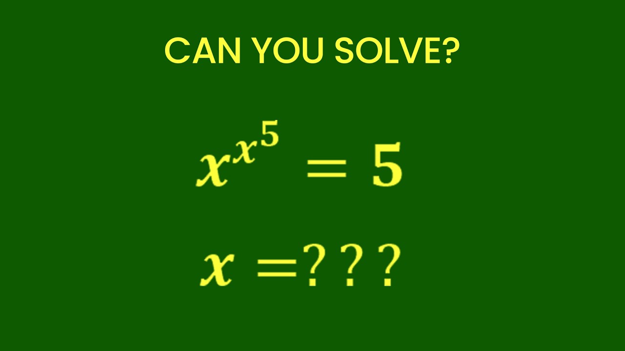 Math Olympiad Question | You Need To Know This Trick
