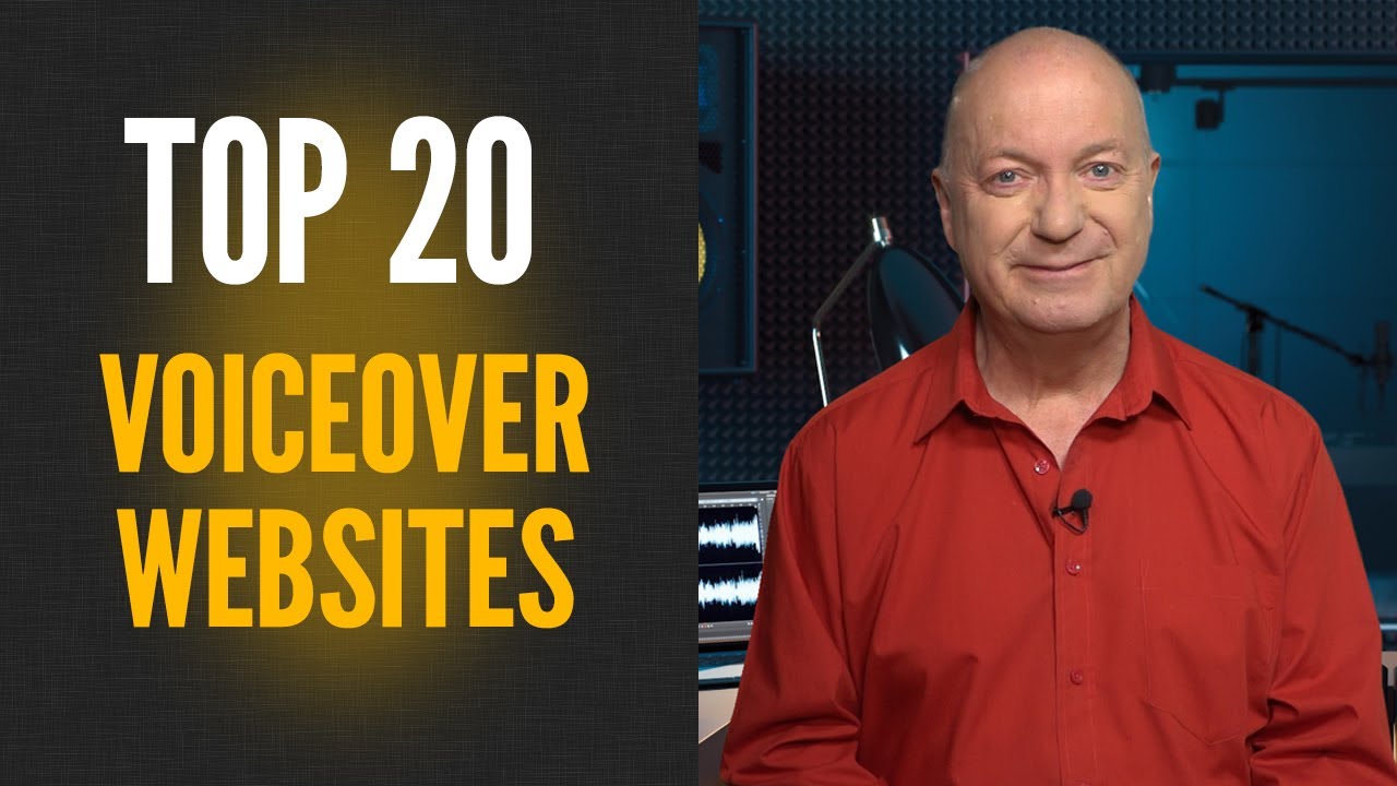 TOP 20 VOICEOVER WEBSITES + FREE PDF!