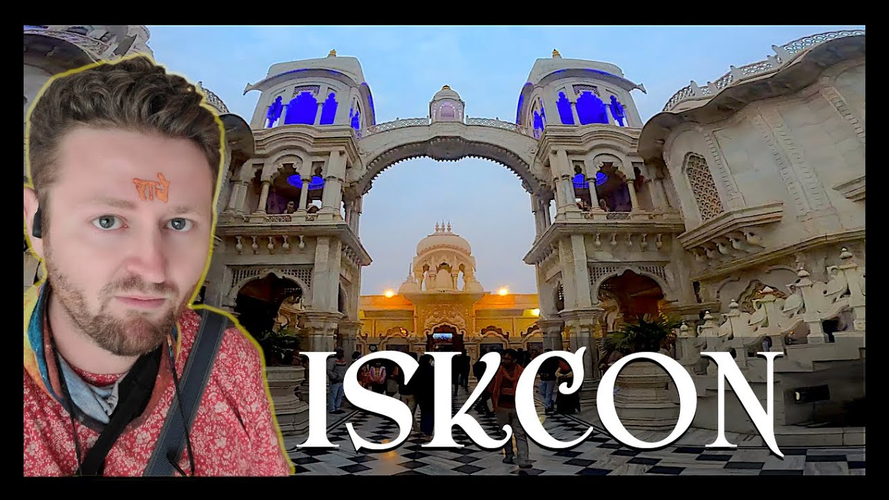 Sri Sri Krishna Balaram Temple | Evening Kirtan & Tour |  इस्कॉन मंदिर, वृंदावन