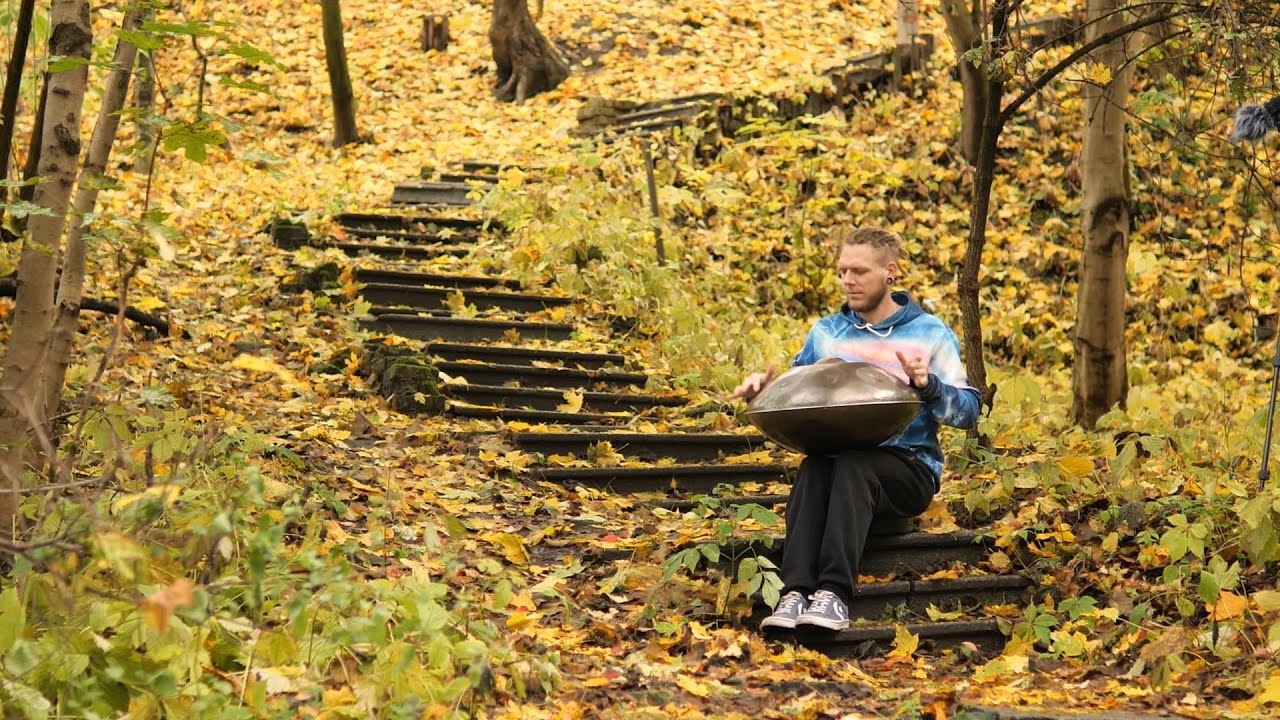 Autumn Handpan Meditation 20 minutes. Calm sound healing music for deep relaxation. Alex Streletz