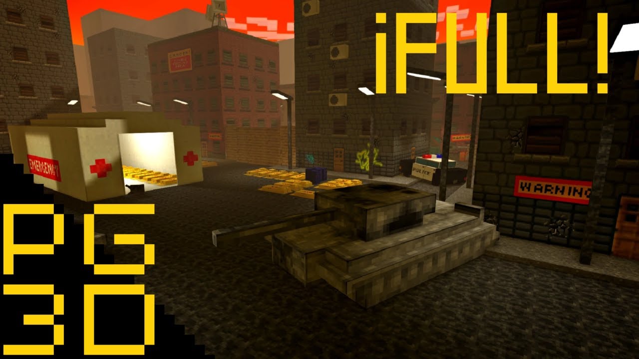 Pixel Gun 3D - Dead City / Infected City - ¡FULL!