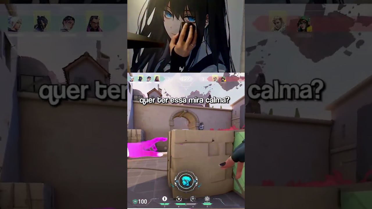 quer ter a mira calma?