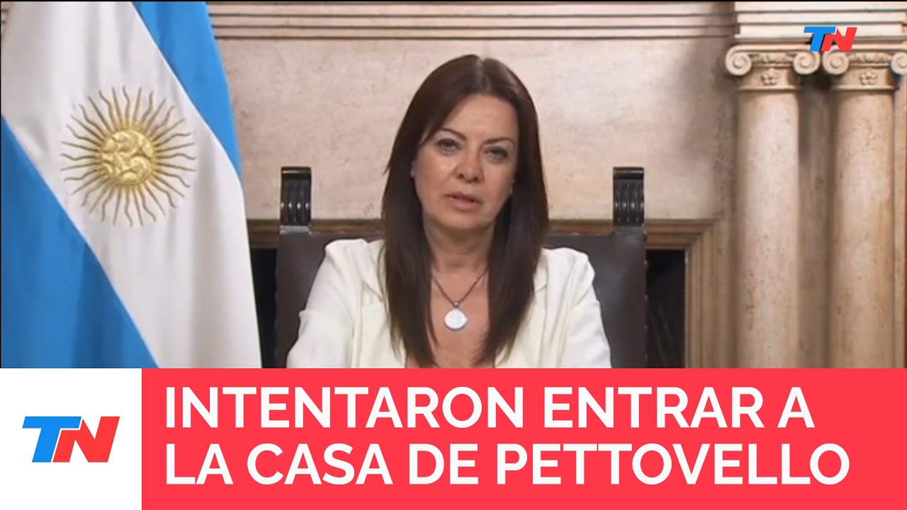 INTENTARON ENTRAR A LA CASA DE SANDRA PETTOVELLO