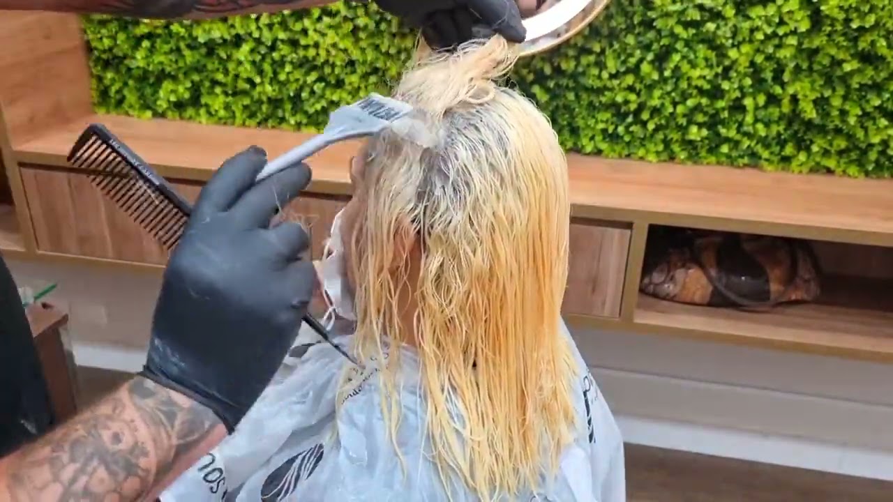 TIRANDO O LARANJA DO CABELO