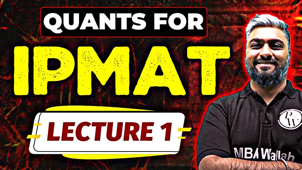 Quick Calculation of Percentage Quants for IPMAT - Lecture 1