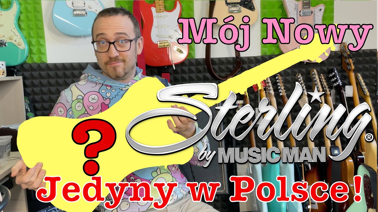 Jedyna w POLSCE moja nowa gitara St. Vincent od Sterling by Music Man! Unboxing i prezentacja !