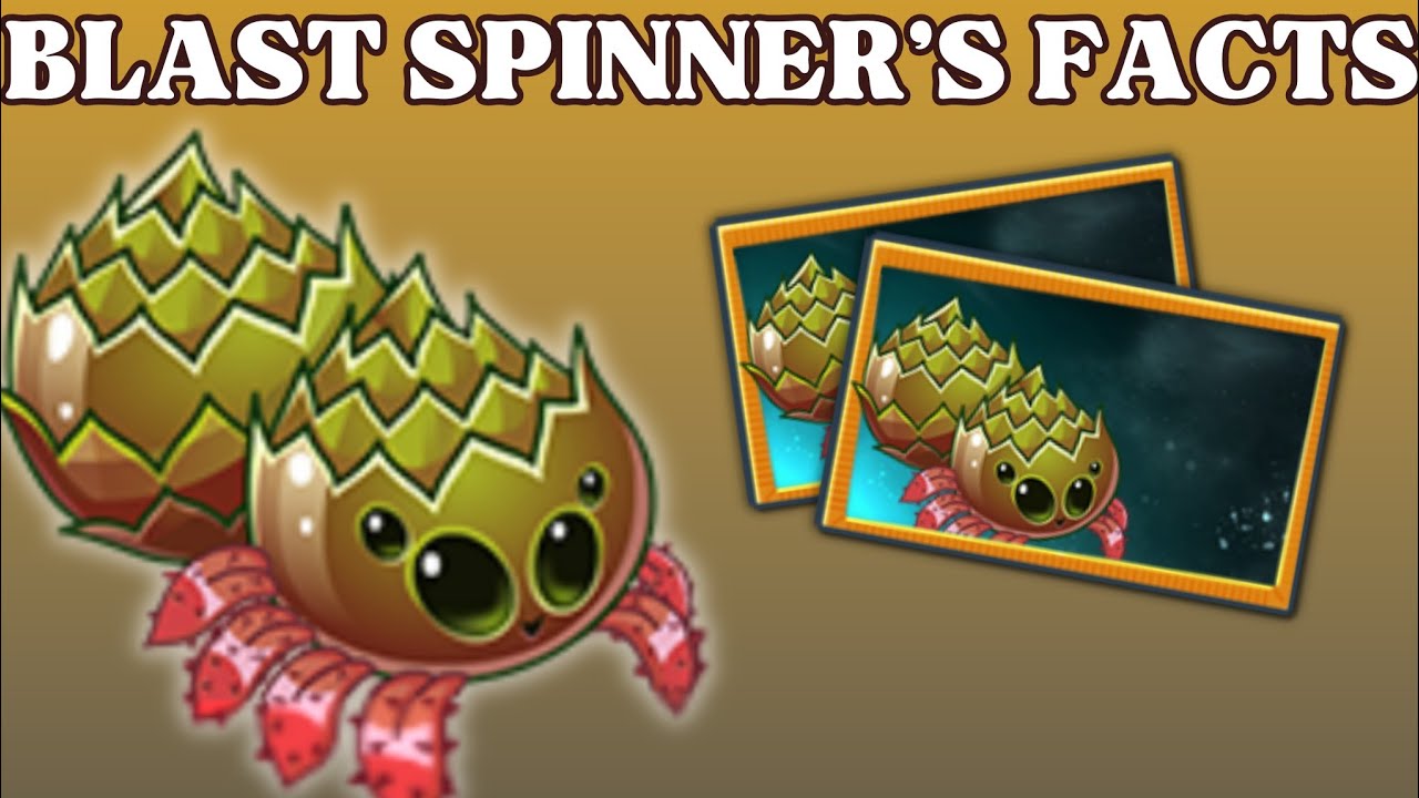 PvZ 2 Facts - NEW PLANT Blast Spinner (Plants vs. Zombies 2)