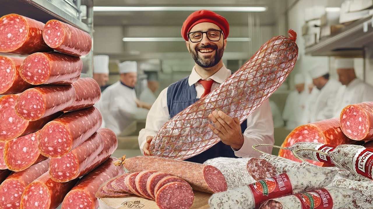 Cómo se elabora el salami perfecto: secretos de las fábricas italianas