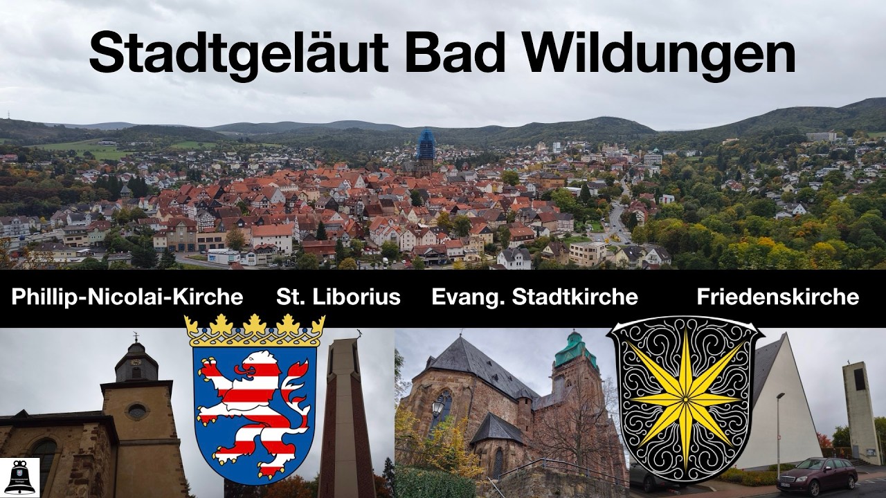 Bad Wildungen (D), Das Stadtgeläut der Innenstadtkirchen