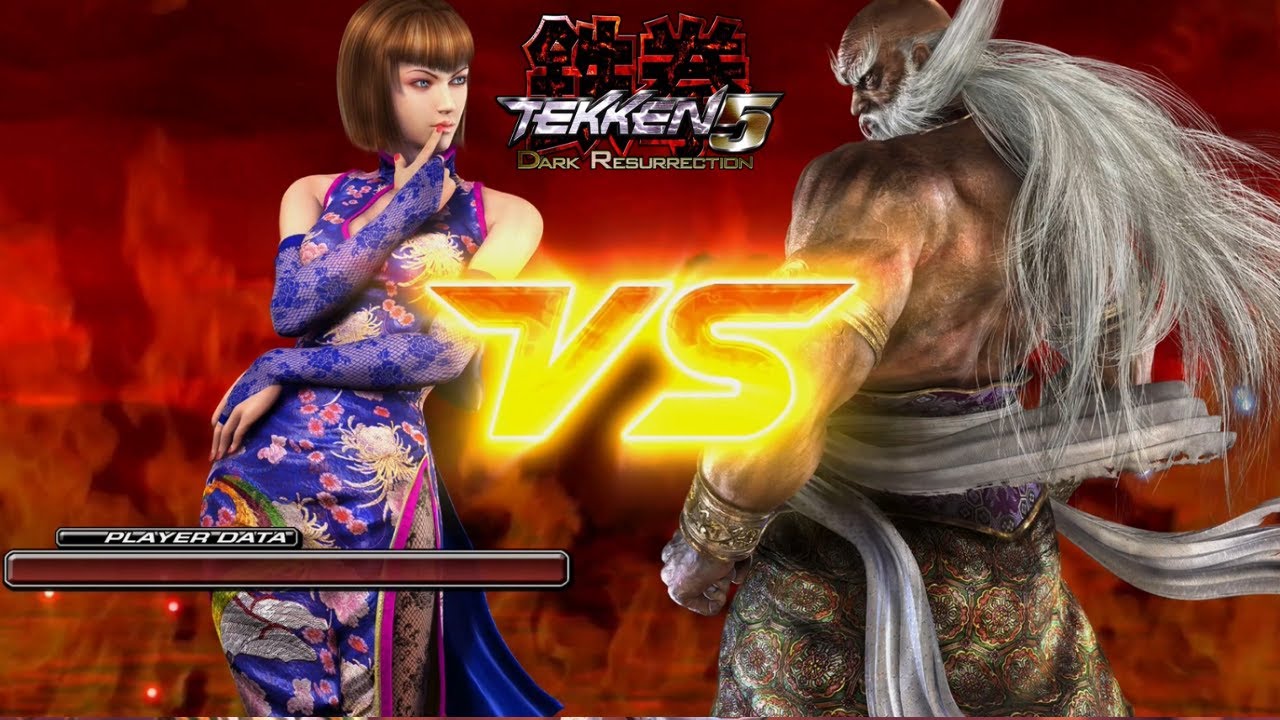 Tekken 5 DR - Anna Williams - Arcade Mode Playthrough - Ultra Hard