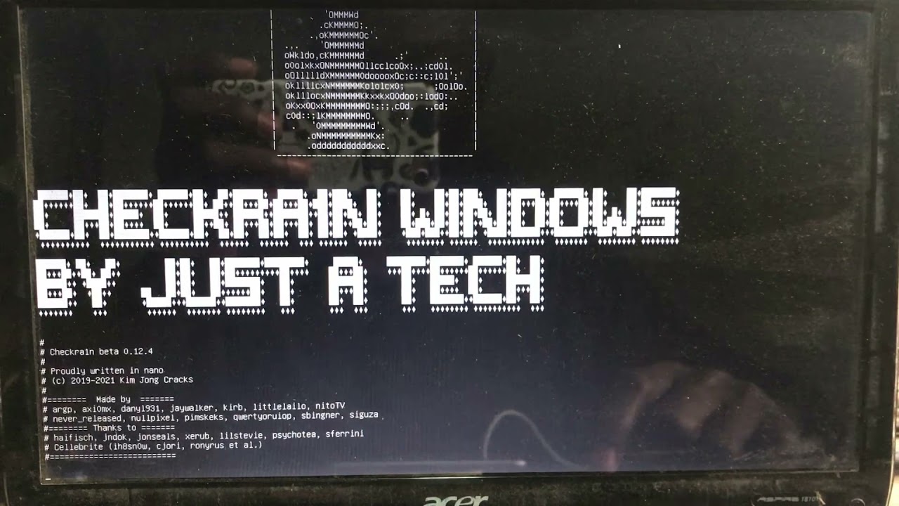 How to boot CLI-MODE on Windows Checkra1n