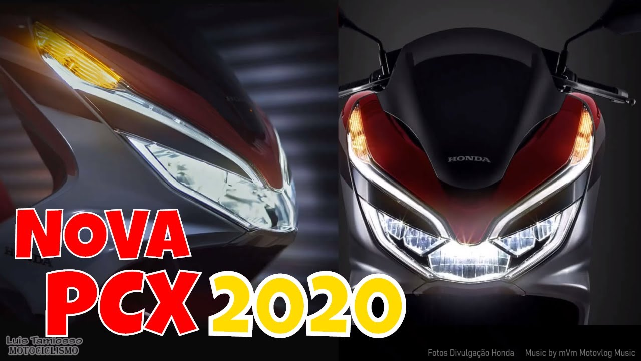 CLIP Honda PCX 150 2020 - melhorias vers&otilde;es e cores #SPORT #DLX #CBS #HONDA #PCX #2020