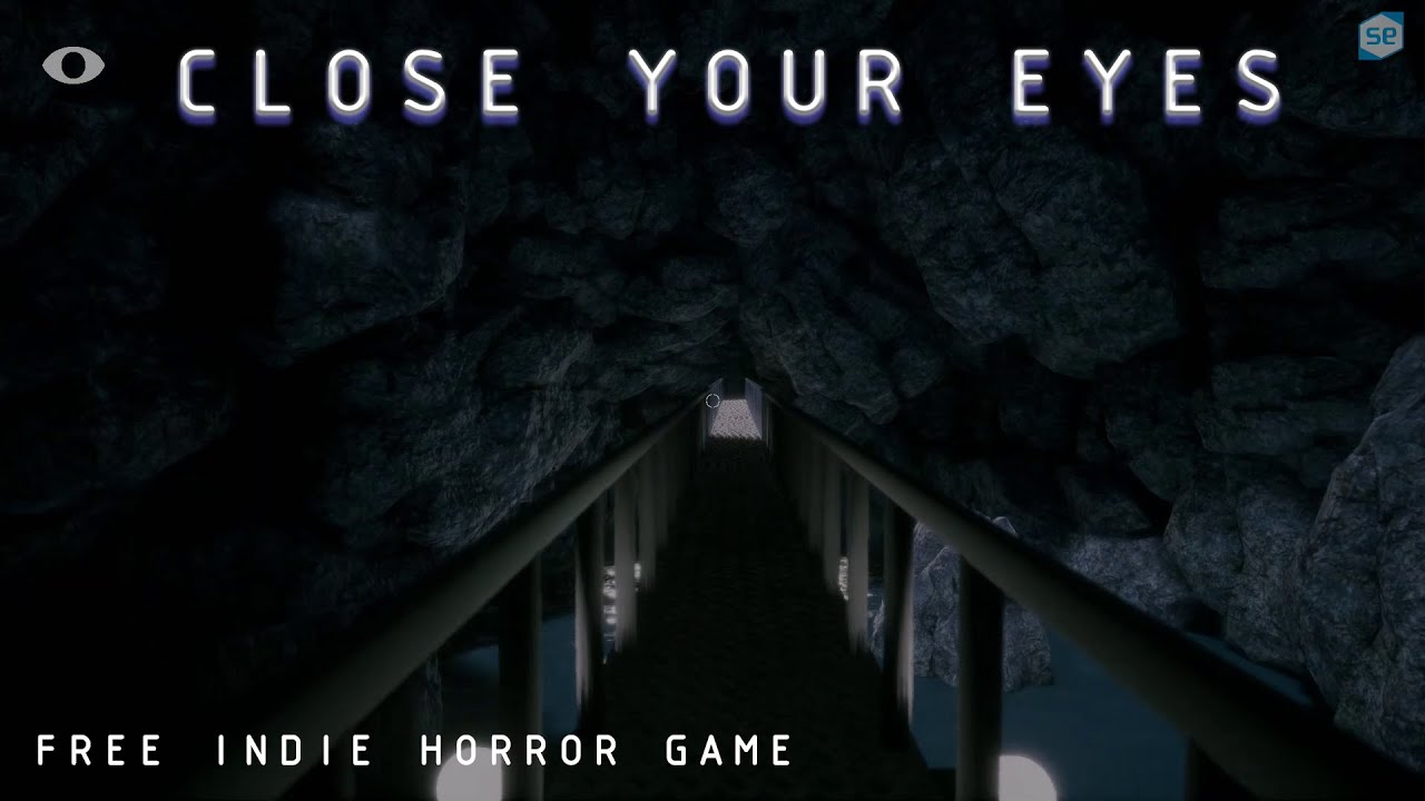 CLOSE YOUR EYES | Free Indie Horror Game 2020 | Both Endings | Full Gameplay