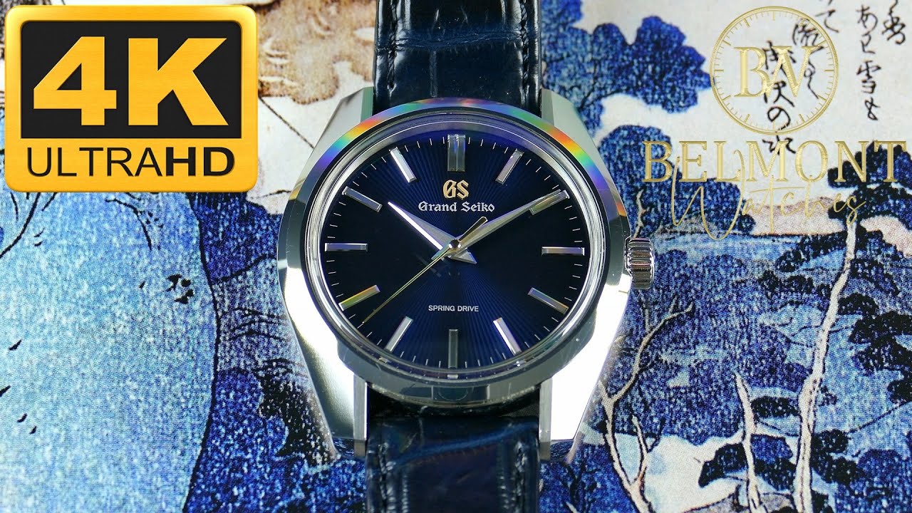 Grand Seiko – SBGY009 44GS 55th Anniv. LE; Manual-wind Spring Drive with PR indicator on Back!