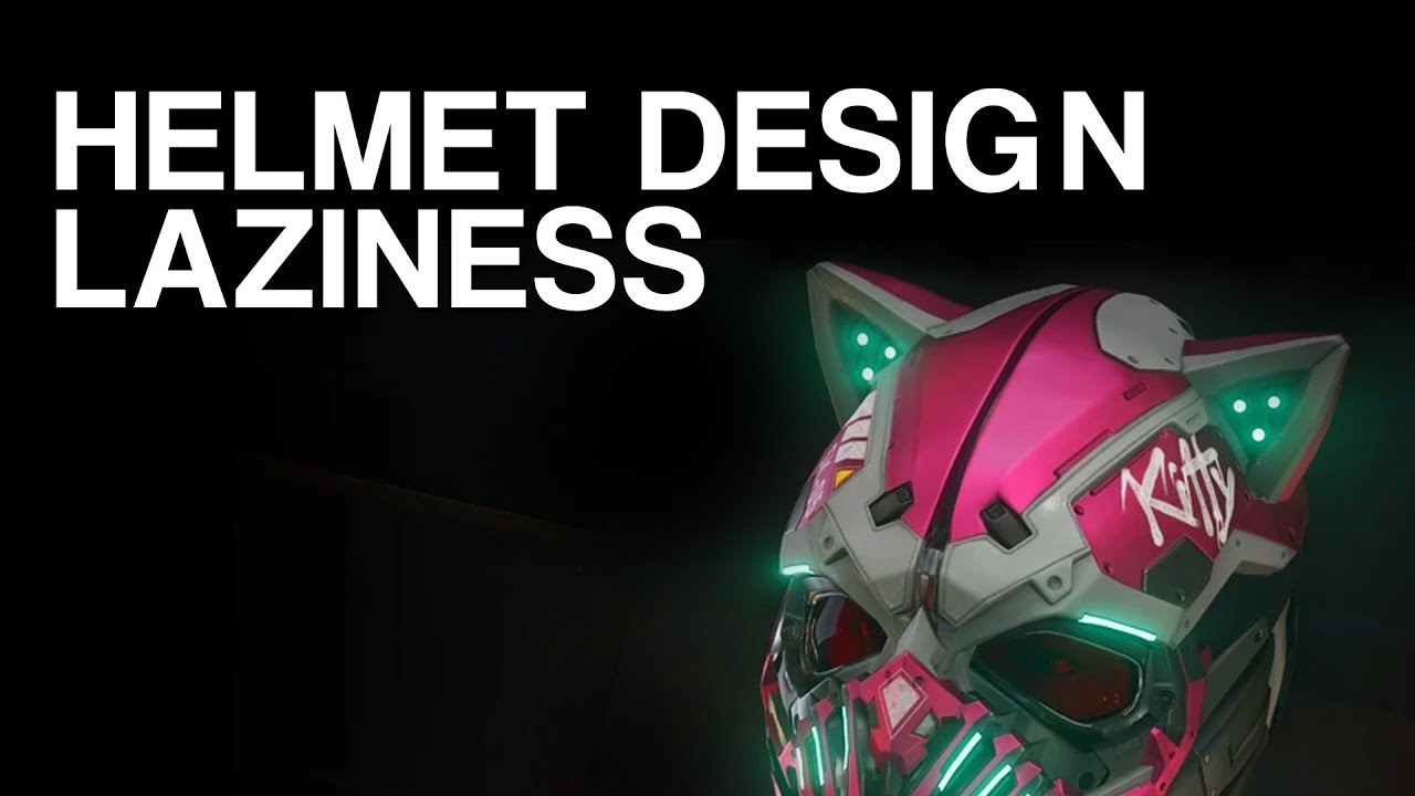 Cut corners and development laziness in Star Citizen: Helmet Designs