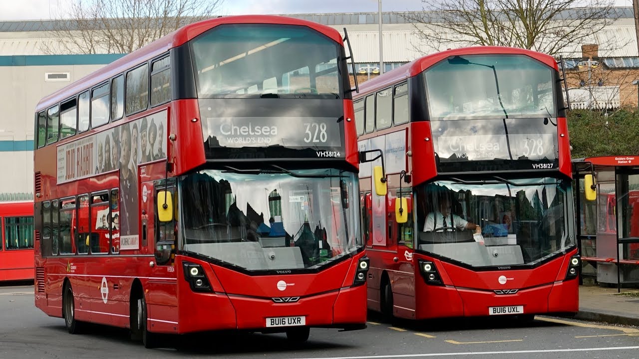 London Buses - Route 328 - Golders Green to Chelsea World's End