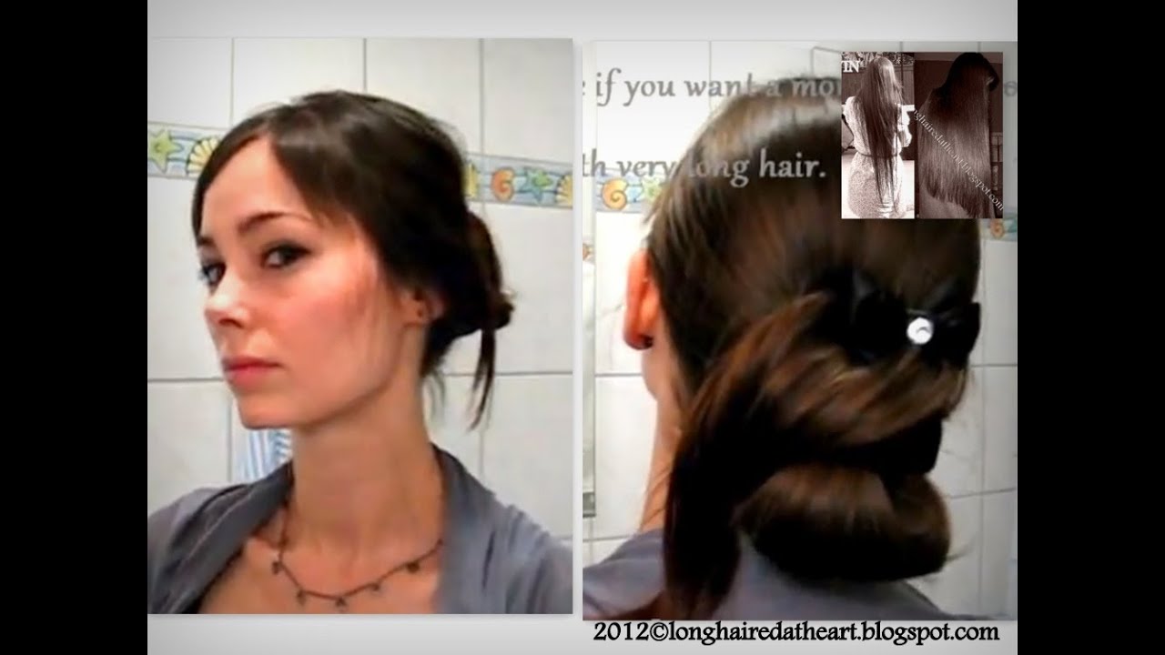 ✛ loop bun 2 for long hair ღ
