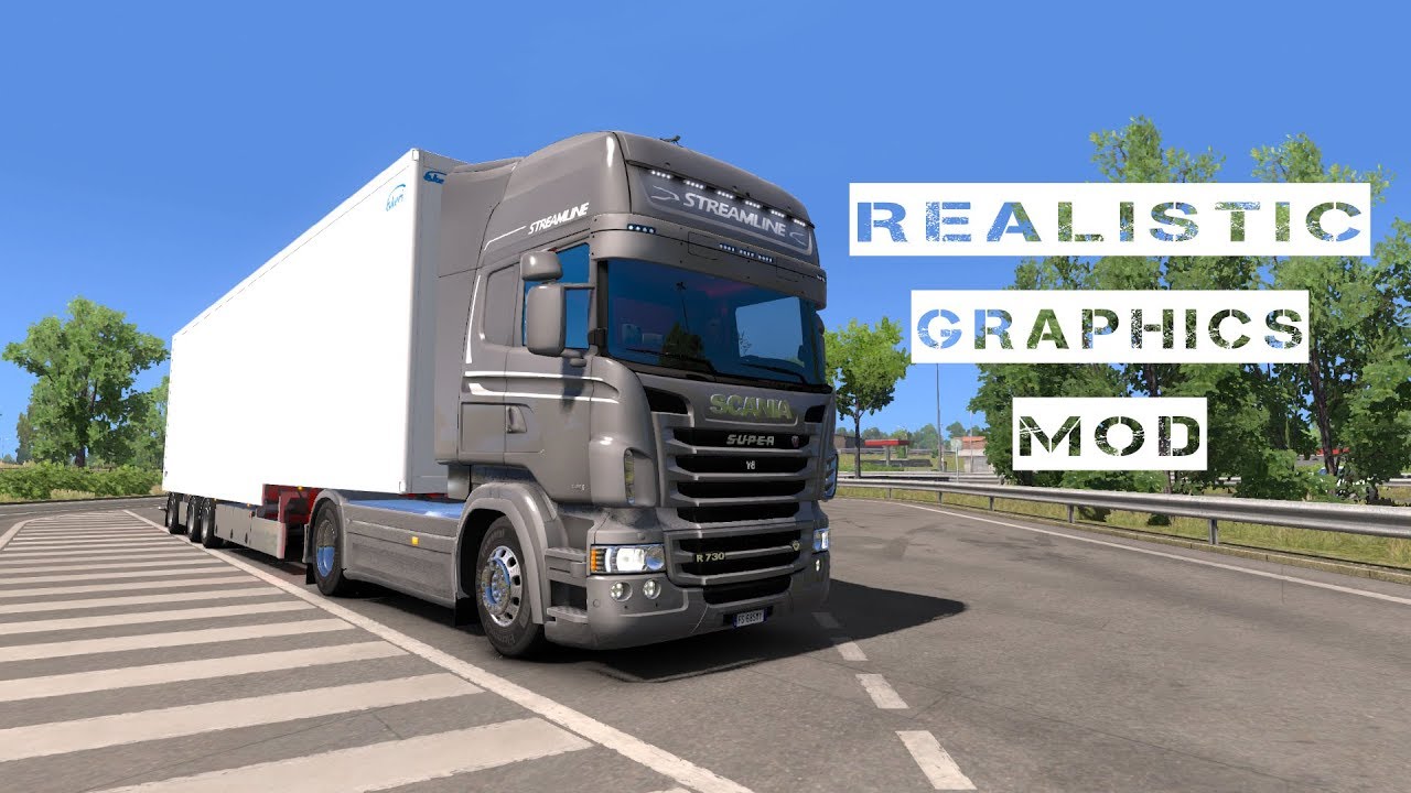 ETS 2 [Official] Realistic Graphics Mod v 2.1.3