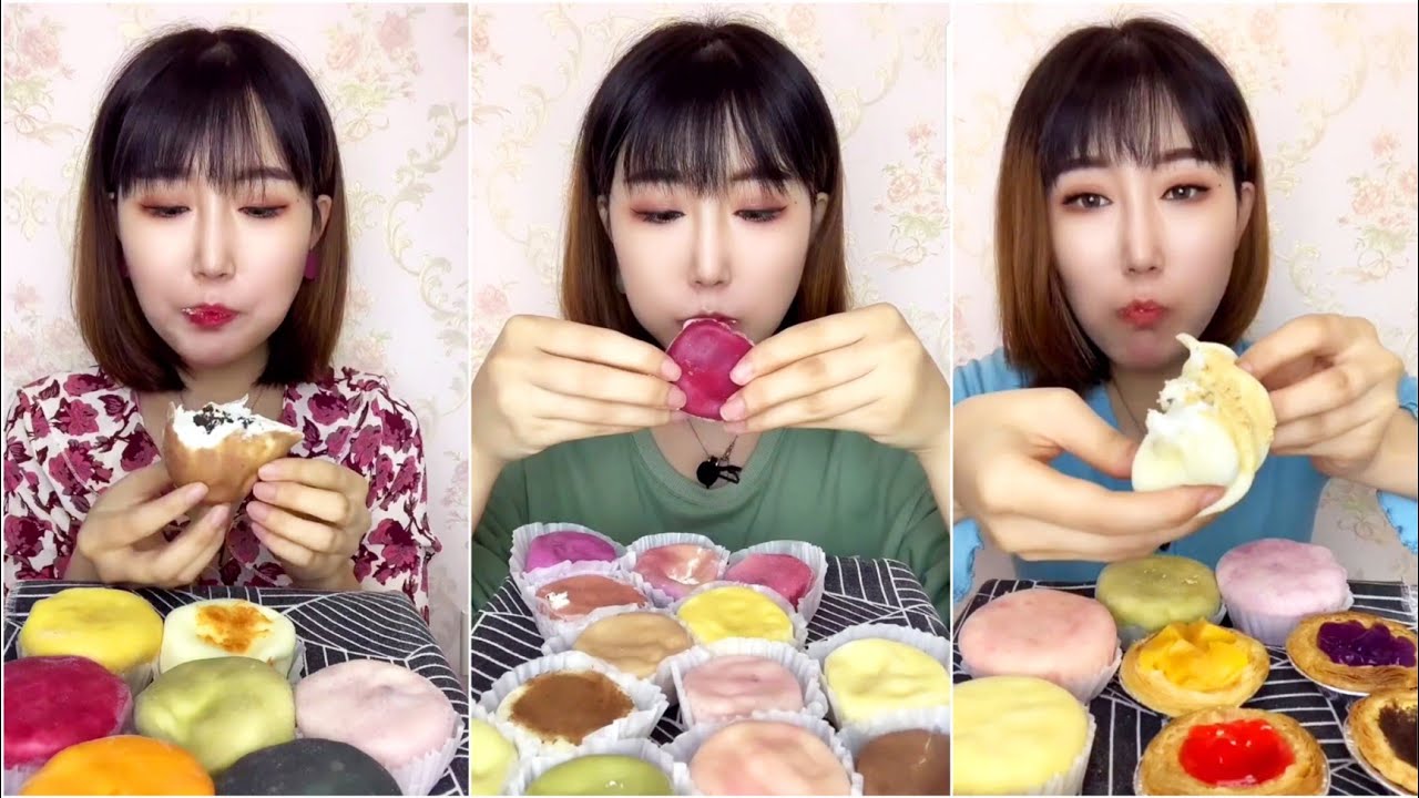 ASMR - *1757317728* SWEET MOCHI EATING