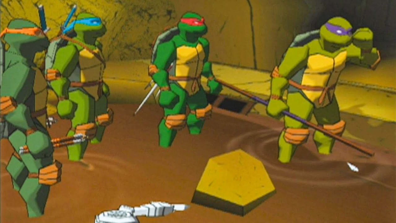 Teenage Mutant Ninja Turtles - Original Xbox Gameplay (2003)