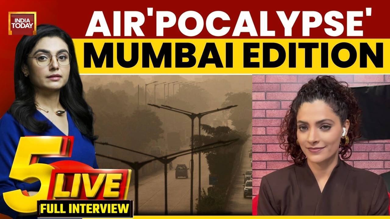 Pollution Is Undoing What Years Of Discipline Built: Actor Saiyami Kher On Mumbai AQI | India Today