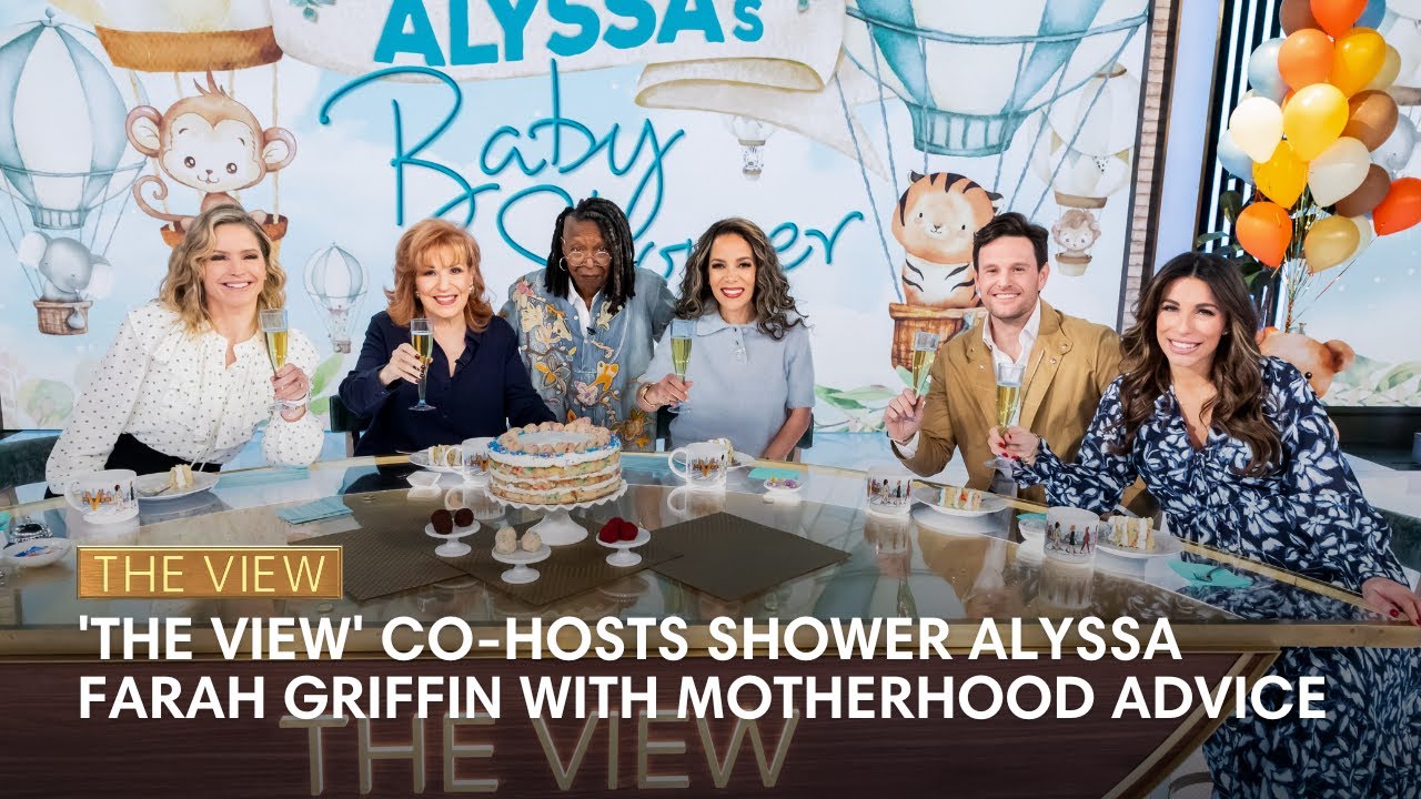 'The View' Co-Hosts Shower Alyssa Farah Griffin With Motherhood Advice