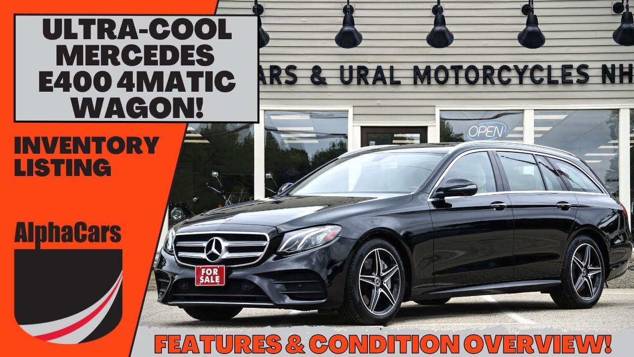 Check Out This Rare 2018 Mercedes E400 4Matic Wagon With Over $5K in Options!