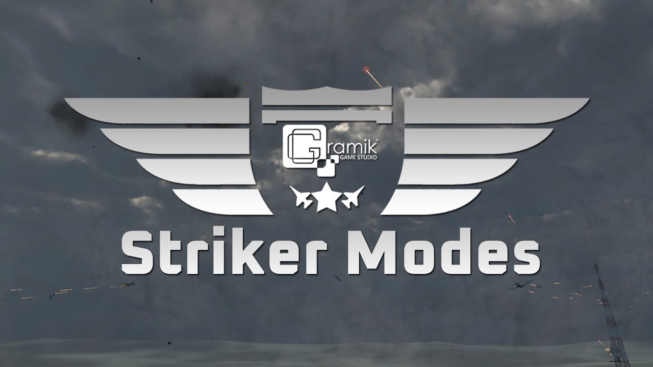 STRIKER MODES #GRAMIKGAMES #SHMUP #SHOOTING