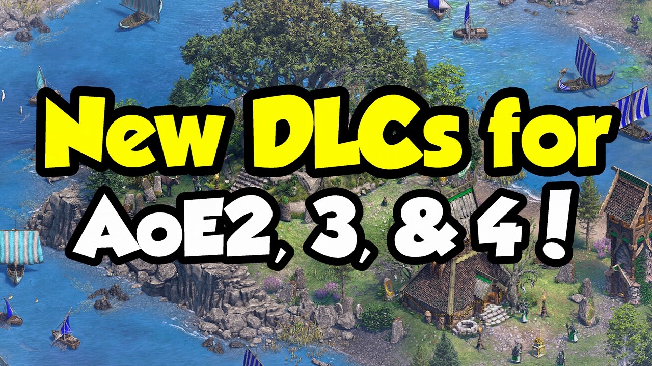 New Viking DLC for AoE2! (plus AoE3 & AoE4)