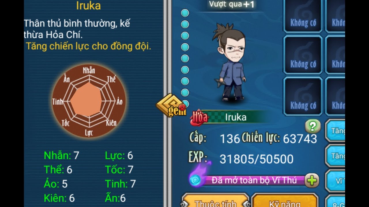 [Ninja Rebirth] Tiêu điểm tướng #58: Iruka