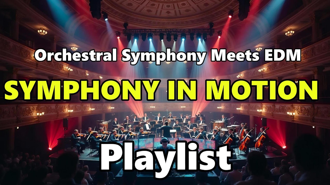 🎧Playlist l ⚡️SYMPHONY IN MOTION Tracks ⚡️Orchestral Hybrid Music⚡️Cinematic EDM Concert Experience