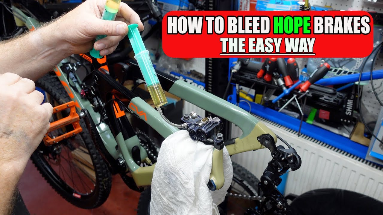 How to bleed Hope without the hope bleed kit.