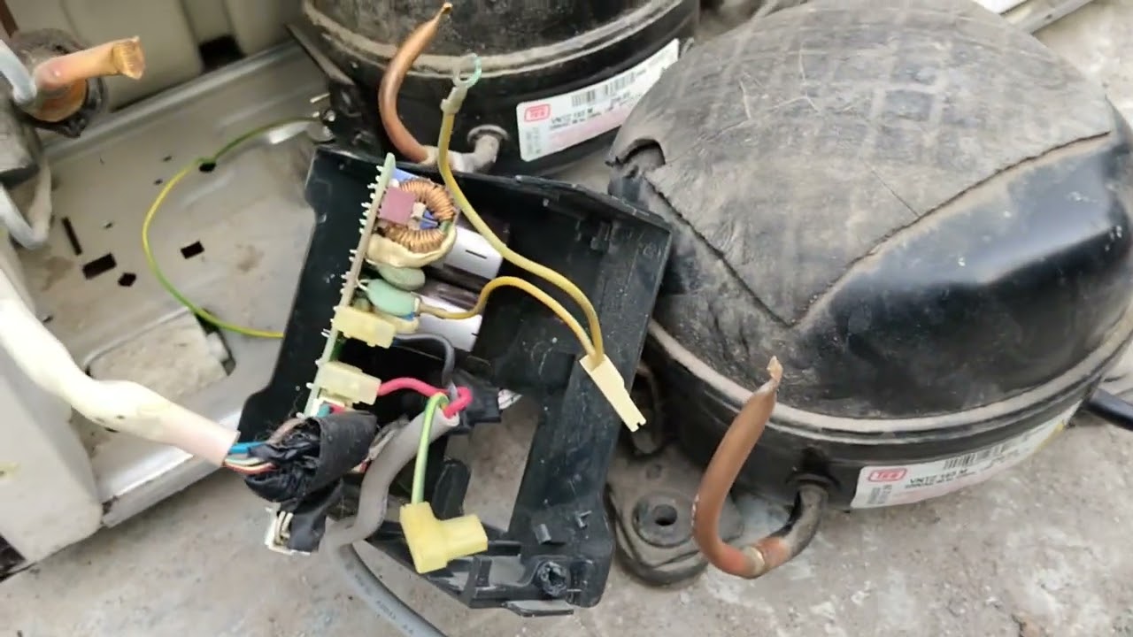 Voltas fridge side by side change compressor and PCP