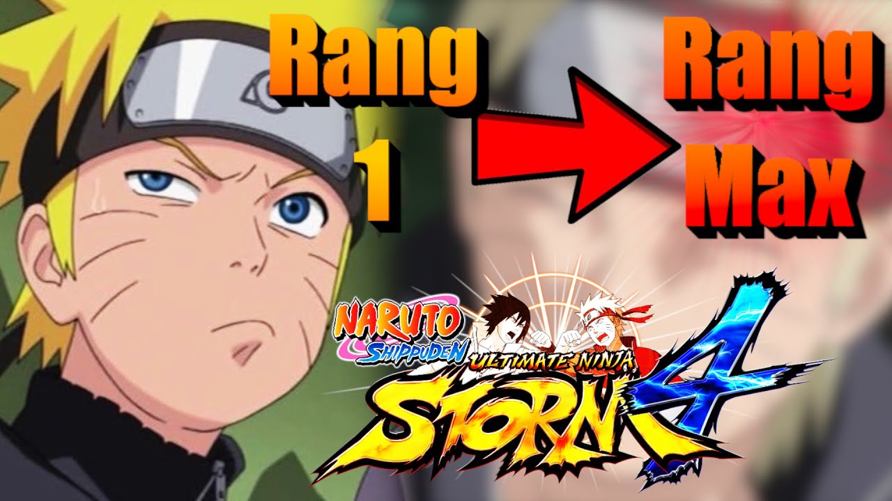 J'ESSAYE DE PASSE DU RANG 1 AU RANG MAX SUR NARUTO STORM 4 #1