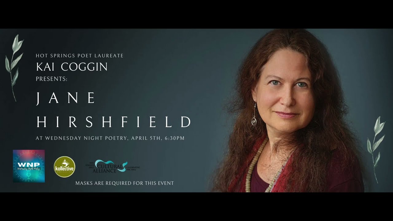 Jane Hirshfield at Wednesday Night Poetry, Hot Springs, AR