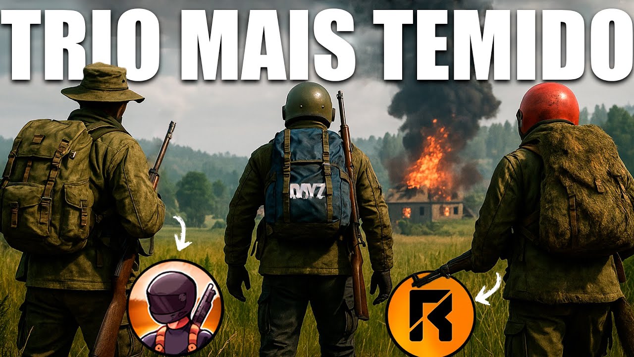 O Retorno do Trio Mais Temido do DayZ! ft. @pepers  e @Ricco Gameplay