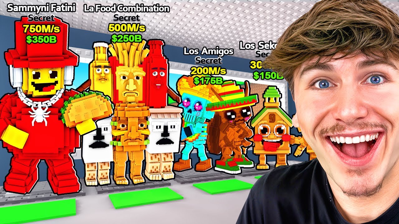 J’AI VOLÉ TOUS LES NOUVEAUX BRAINROTS EN PACK OPENING !! (Incroyable)