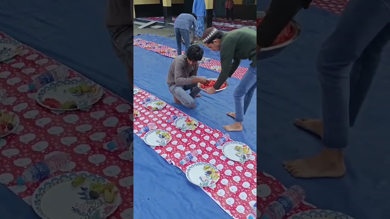 Dawat-e-Iftar || Surjapur || Madarsa Najibiya. ❤️