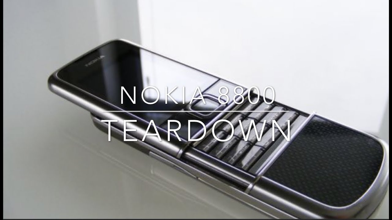 Nokia 8800e Carbon Arte Screen Replacement