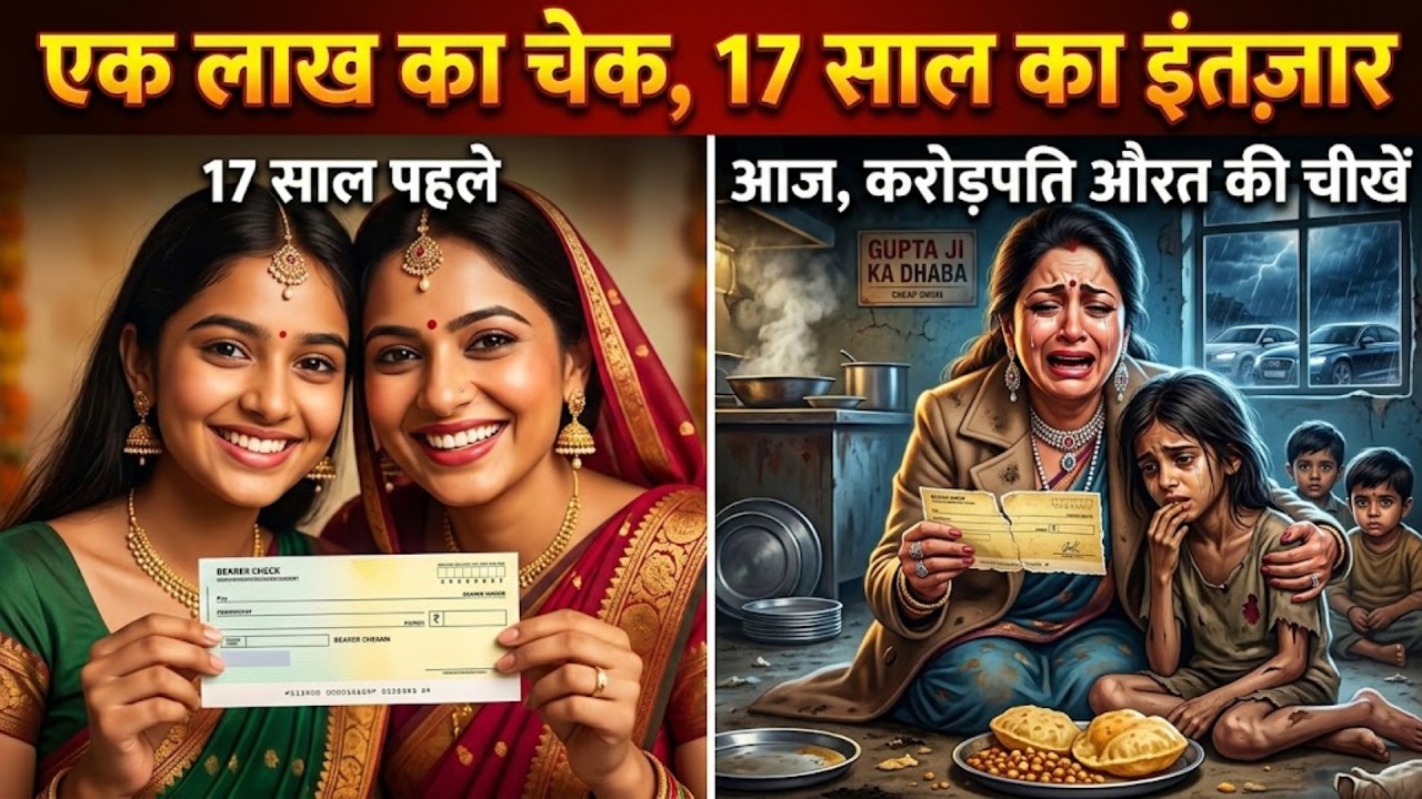 [गुप्त] 17 साल पुराने पीले चेक का दर्दनाक सच!