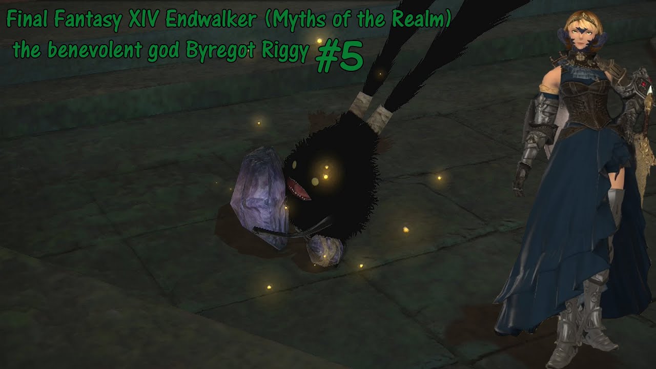 Final Fantasy XIV Endwalker (Myths of the Realm) the benevolent god Byregot Riggy #5