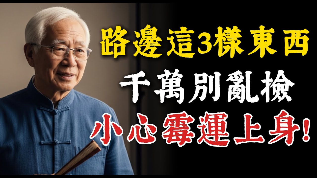 路邊的錢千萬別亂撿！老祖宗的警告：這幾樣東西千萬別碰，一旦帶回家霉運纏身跑不掉。