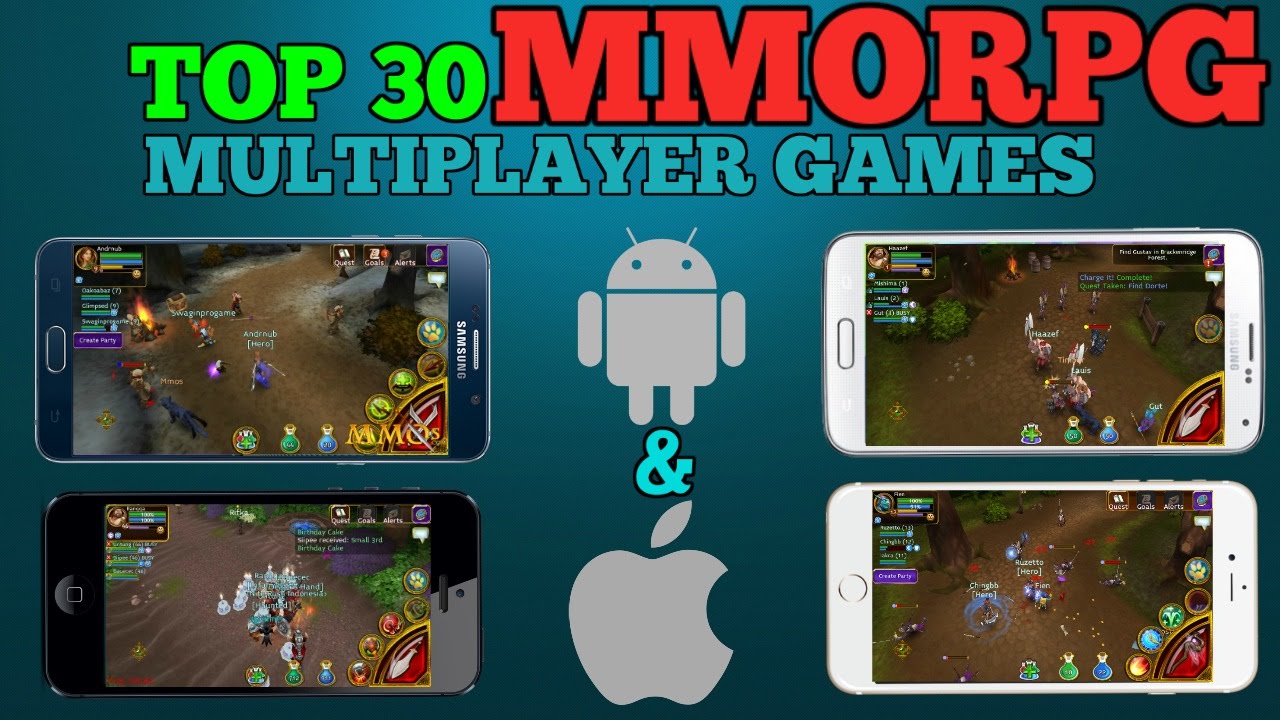 Top 30 MMORPG games for Android/iOS (INTERNET CONNECTION) | 2016